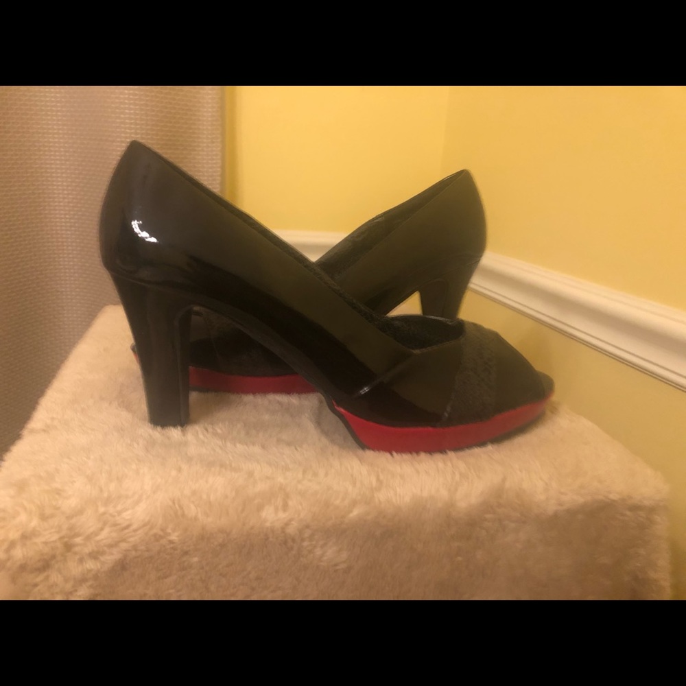 Layne Bryant Platform Heel with snake print